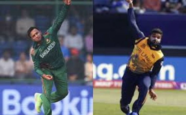 हसरंगा आईसीसी टी20 हरफनमौलाओं की रैंकिंग में शाकिब के साथ शीर्ष पर