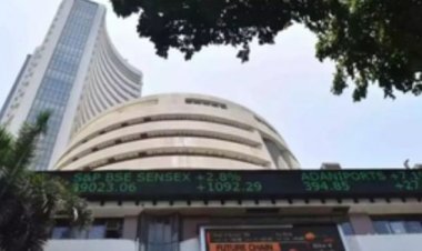 भारतीय शेयर बाजार नया ऑल टाइम हाई लगाने के बाद लाल निशान में बंद, सेंसेक्स 131 अंक फिसला