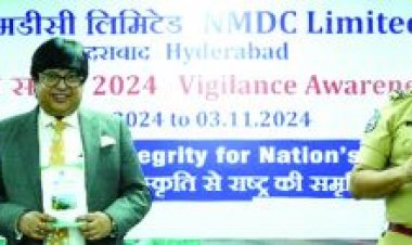 अखंडता और नैतिक प्रथाओं का महत्व बताते हुए एनएमडीसी ने मनाया सतर्कता जागरूकता सप्ताह