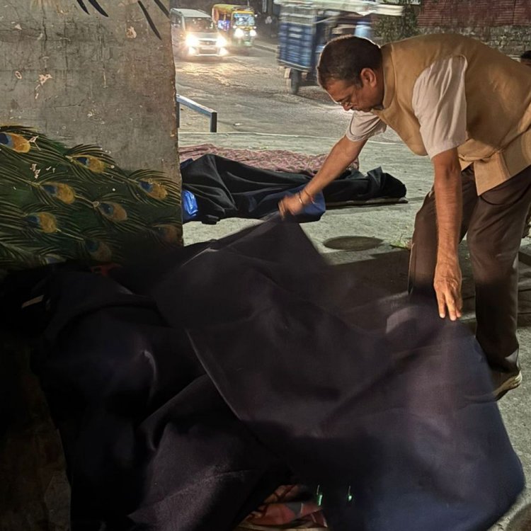 भोपाल पंजाबी समाज ने असहायों को बांटे 100 कंबल:सेवा अभियान आगे भी जारी रहेगा-अध्यक्ष सचदेवा