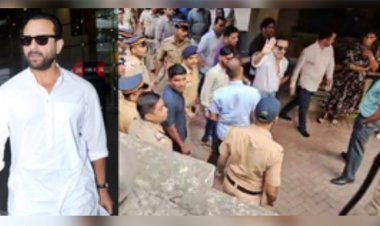 अस्पताल से घर आए सैफ, हाथ हिलाकर किया अभिवादन