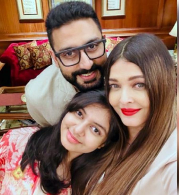 नए साल का जश्न मना एक साथ लौटे अभिषेक बच्चन और ऐश्वर्या राय