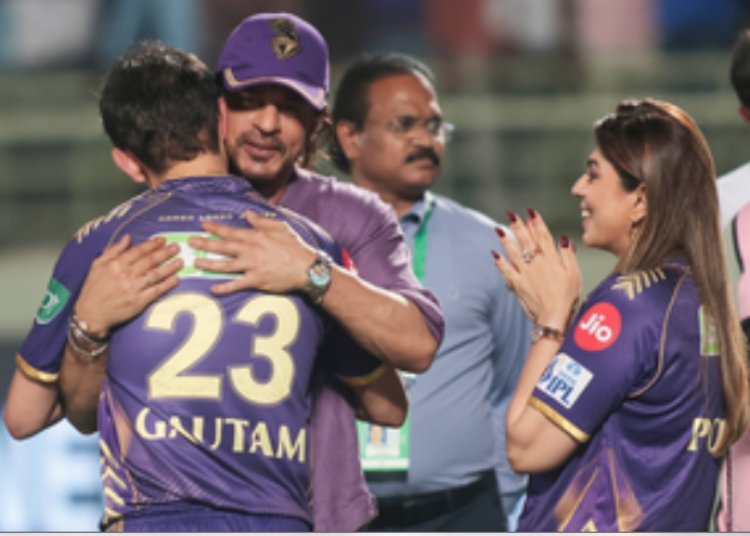 केकेआर में गंभीर की वापसी पर शाहरुख: 'मैंने कभी नहीं सोचा था कि वह हमें छोड़कर चले गए'