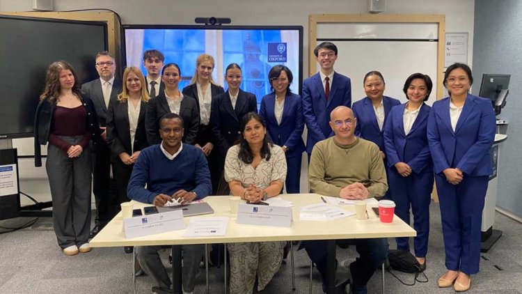 अंतराष्ट्रीय लॉ मूट कोर्ट प्रतियोगिता ऑक्सफोर्ड में जज बनी छत्तीसगढ़ की सुगंधा जैन