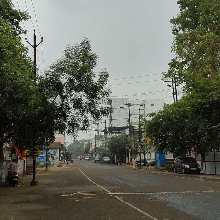 नर्मदापुरम में तेज हवाओं के साथ पांच मिनट बूंदाबांदी:थोड़ी ही देर में निकली धूप; अगले 5 दिन ऐसा ही रहेगा मौसम