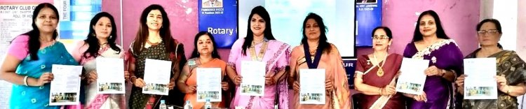 जिला 326 अध्यक्षा ने इनर व्हील क्लब के सामाजिक कार्यों को सराहा, बढ़ाया हौसला