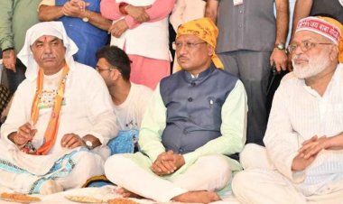 मुख्यमंत्री श्री विष्णु देव साय संत बाबा हरदास राम साहिब जी की बरसी महोत्सव में हुए शामिल
