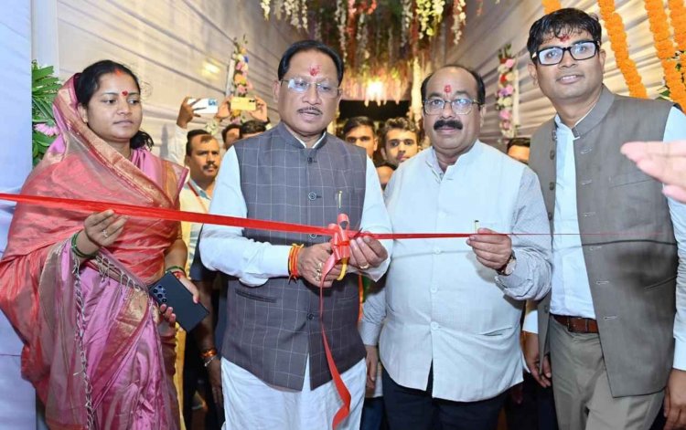 मुख्यमंत्री श्री विष्णु देव साय ने रायगढ़ जिले के ग्राम गढ़ उमरिया में नवगुरुकुल का किया शुभारंभ