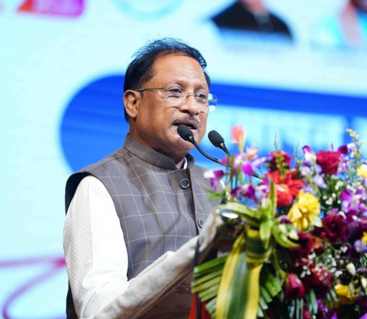 रायगढ़ में चक्रधर समारोह के समापन कार्यक्रम में शामिल हुए मुख्यमंत्री श्री साय