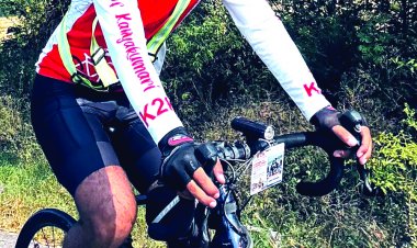 4000 किमी साइकिल चला 16 दिनों में कश्मीर से कन्याकुमारी पहुंचे रायपुर के मानव खुराना