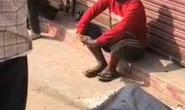 सेंट्रल स्कूल के पास मिला युवक का शव:गंज थाना क्षेत्र में संदिग्ध हालत में मौत; गांव से ससुराल आया था युवक