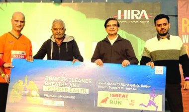 द ग्रेट छत्तीसगढ़ रन हमारे राज्य की ऊर्जा, एकता और प्रगतिशील सोच का प्रतीक-डॉ. संदीप दवे