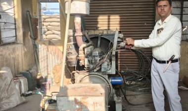 36 मिनट बिजली गुल रही...80 लीटर तेल पी गया जनरेटर:हरदा मंडी में डीजल घोटाला, लॉग बुक में सितंबर 2024 के बाद एंट्री ही नहीं