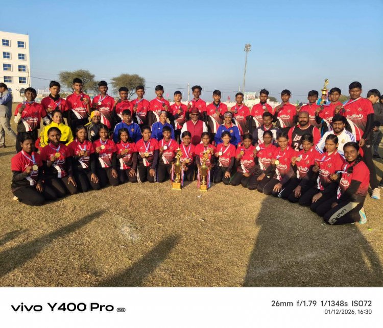 सॉफ्टबॉल में छत्तीसगढ़ ने बालक एवं बालिका दोनों वर्गों में जीते पदक