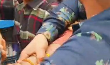 दतिया में पारिवारिक विवाद, बीच सड़क मारपीट का वीडियो वायरल:पहली पत्नी के भाइयों पर केस दर्ज, बिना तलाक दूसरी शादी का आरोप